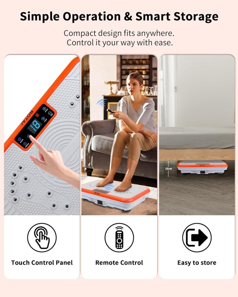 ROTAI vibration plate Quiet and Compact